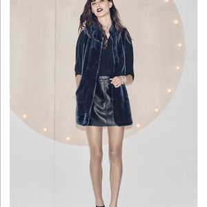 vince camuto faux fur vest